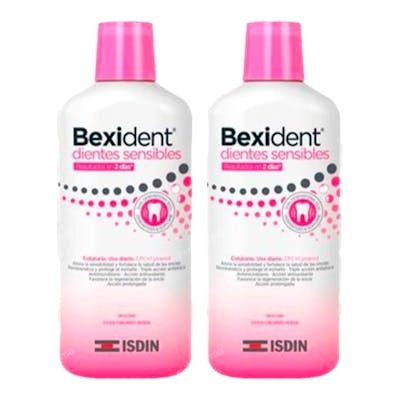 Isdin Bexident Dientes Sensibles Colutorio Dúo Isdin Bexident Dientes Sensibles Colutorio Dúo