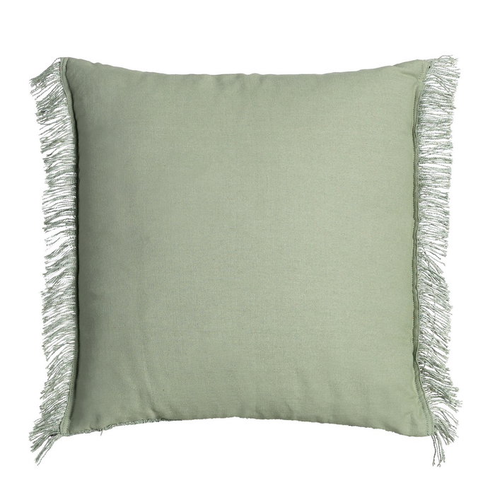 Cojín Verde Algodón-Poliéster 45 X 45 cm (Set de 2) Cojín Verde Algodón-Poliéster 45 X 45 cm (Set de 2)