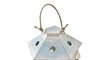 Portavela Mediterraneo DKD Home Decor Azul Blanco 14 x 23 x 14 cm