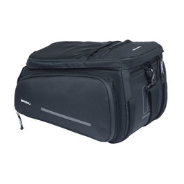 Basil Move Alforja para Bicicleta - Bolsa Portabultos 26L Poliéster Reciclado 15x30x31cm