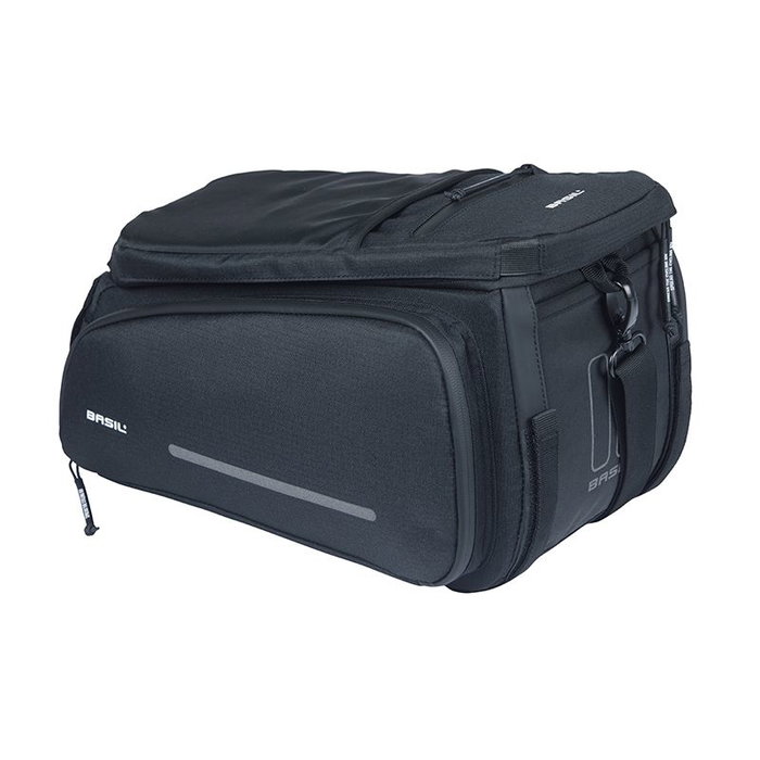 Basil Move Alforja para Bicicleta - Bolsa Portabultos 26L Poliéster Reciclado 15x30x31cm Basil Move Alforja para Bicicleta - Bolsa Portabultos 26L Poliéster Reciclado 15x30x31cm