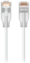 Ubiquiti Pack de 24 Cables de Red UniFi Etherlighting Cat6 0,15 m Blanco/Translúcido