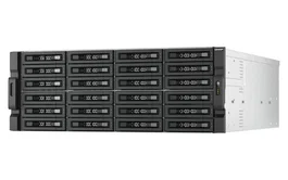 QNAP TL-R2400PES-RP Chasis Expansión JBOD SATA 24 Bahías 4U para Rack con Fuente Redundante, 6 Gbit/s, Hot-swap para Unidades 2.5/3.5 Pulgadas