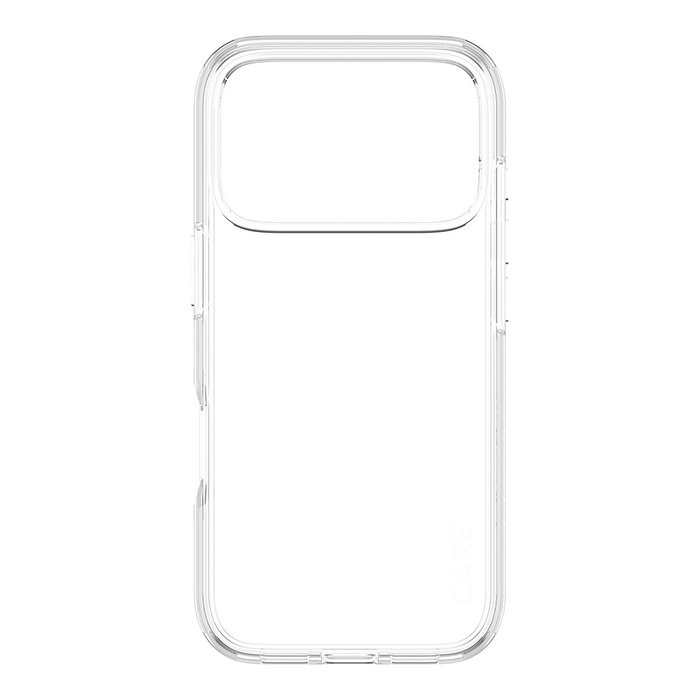 PanzerGlass CARE by Urban Explorer Case Transparente para iPhone 17 Pro, Funda TPU Protectora 100% Reciclada, Resistente a Golpes y Rayones