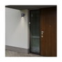RABALUX Medina Aplique Exterior Negro Mate con Pantalla Transparente 1xGU10 IP44