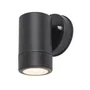 RABALUX Aplique de Exterior 'Medina' 1xGU10 IP44 Negro Minimalista, Modelo RAB-8832, sin fuente de luz