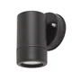 RABALUX Aplique de Exterior 'Medina' 1xGU10 IP44 Negro Minimalista, Modelo RAB-8832, sin fuente de luz