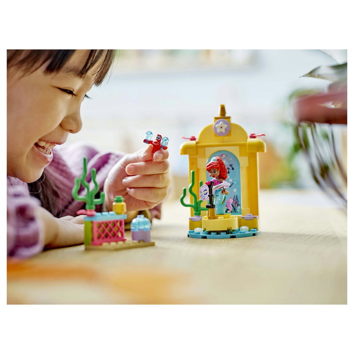 LEGO 43235 Disney Princess Escenario Musical de Ariel - Juego de Construcción con 60 Piezas para Niños y Niñas de 4 Años o Más