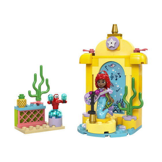 LEGO 43235 Disney Princess Escenario Musical de Ariel - Juego de Construcción con 60 Piezas para Niños y Niñas de 4 Años o Más