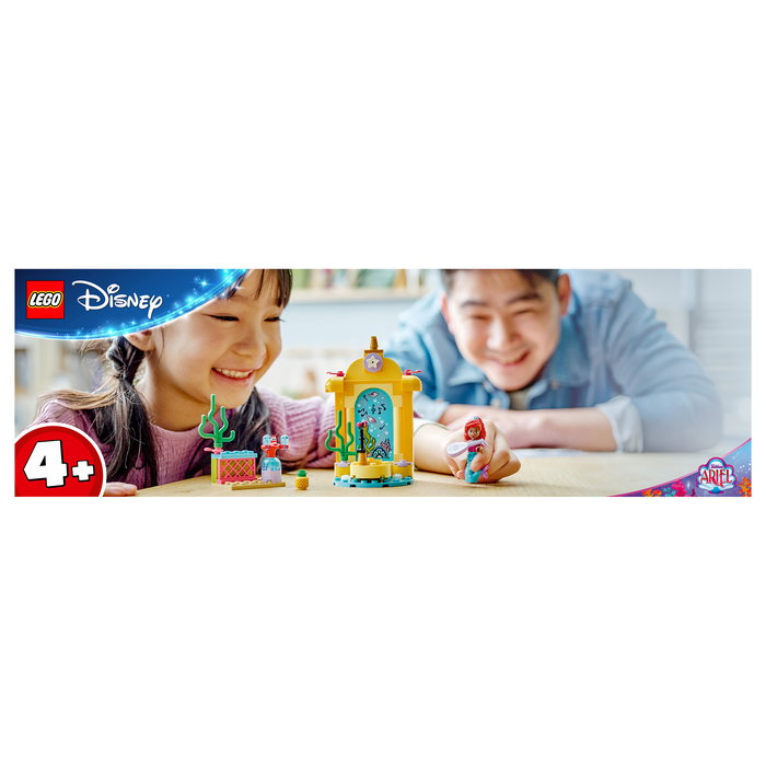 LEGO 43235 Disney Princess Escenario Musical de Ariel - Juego de Construcción con 60 Piezas para Niños y Niñas de 4 Años o Más