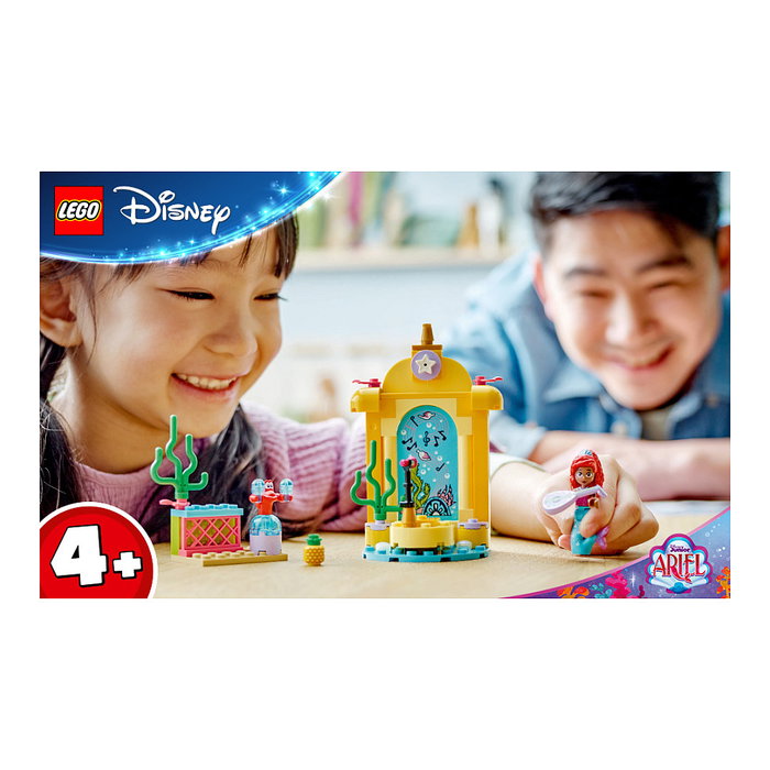 LEGO 43235 Disney Princess Escenario Musical de Ariel - Juego de Construcción con 60 Piezas para Niños y Niñas de 4 Años o Más
