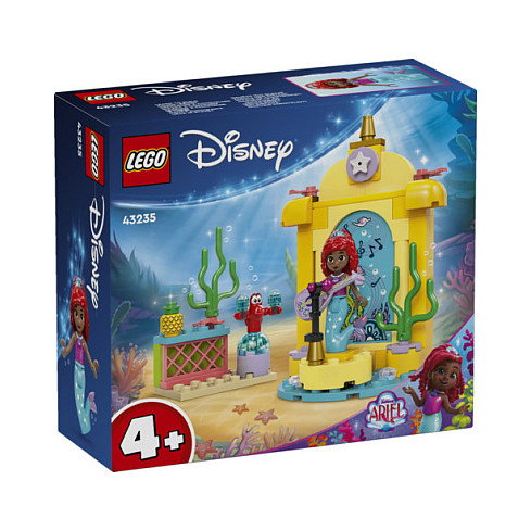 LEGO 43235 Disney Princess Escenario Musical de Ariel - Juego de Construcción con 60 Piezas para Niños y Niñas de 4 Años o Más