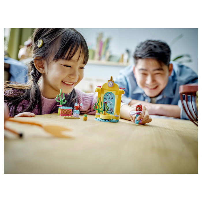 LEGO 43235 Disney Princess Escenario Musical de Ariel - Juego de Construcción con 60 Piezas para Niños y Niñas de 4 Años o Más