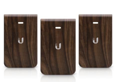 Ubiquiti Paquete de 3 Cubiertas de Madera para UniFi In-Wall HD