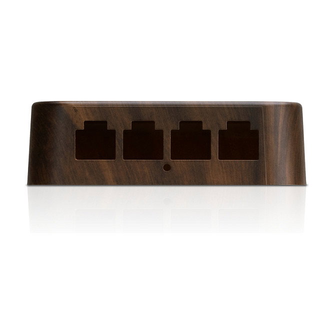 Ubiquiti Paquete de 3 Cubiertas de Madera para UniFi In-Wall HD