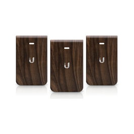 Ubiquiti Paquete de 3 Cubiertas de Madera para UniFi In-Wall HD