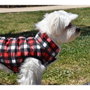 Nayeco Chaqueta Picnic para Perro 20 cm, Resistente al Agua, Diseño Cuadros Clásico