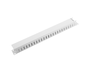 Lanberg AK-1201-S Organizador de cables 1U Gris
