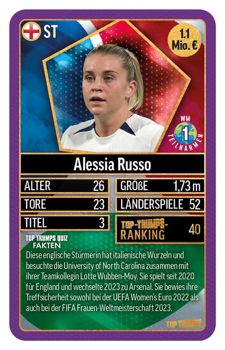 Winning Moves World Football Stars Juego de cartas 200 Pack Edición Alemana