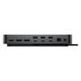 Dell SD25TB4 Dock DUAL VIDEO - Docking Station USB 3.0 con 2x HDMI, VGA, Ethernet 1Gb, Audio, 4x USB 3.0, para Laptop PC, Negro