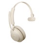 Jabra Evolve2 65 Mono UC con Ladestation y Link 380c, beige