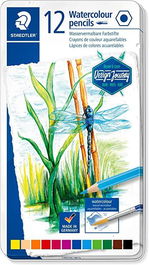 Staedtler Lápices de Colores Desing Journey 14610C Estuche Metal 12 Ud