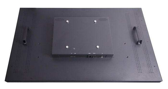 Ernitec Monitor de Vigilancia 86" 4K UHD LED Industrial 24/7 Uso Continuo Pantalla Grado Profesional Marco Metálico 3840x2160