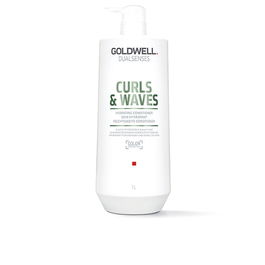 Goldwell Curls & Waves Hydrating Conditioner Acondicionador para Cabello Rizado con Proteína de Leche 1000 ml