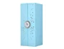 Belius Pluma Bella de Aluminio Azul Celeste con Diseño Plateado