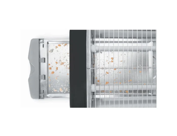 Lacor Tostadora eléctrica horizontal con parrilla de acero inoxidable