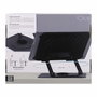 T'nb Iclick Soporte Metálico Giratorio 360° para Portátil, Gris Oscuro