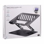 T'nb Iclick Soporte Metálico Giratorio 360° para Portátil, Gris Oscuro