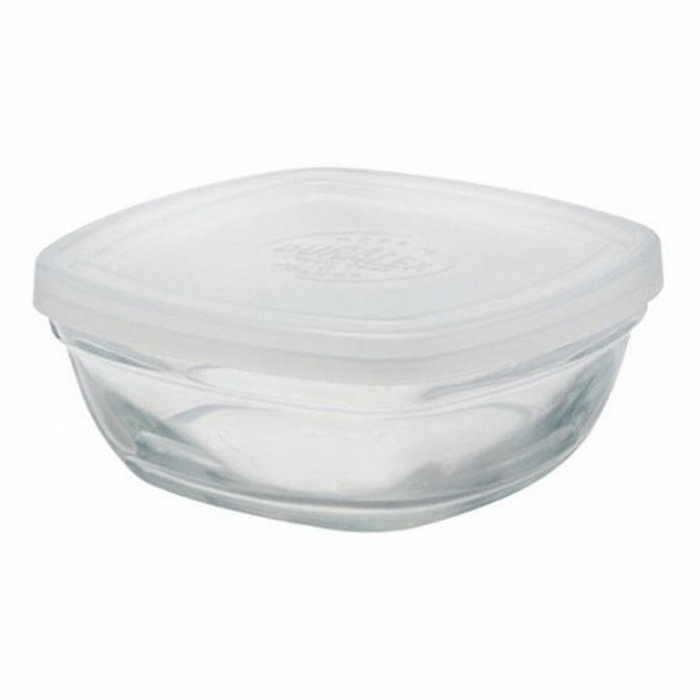 Fiambrera Cuadrada con Tapa Duralex FreshBox Transparente 150 ml (12 Unidades)