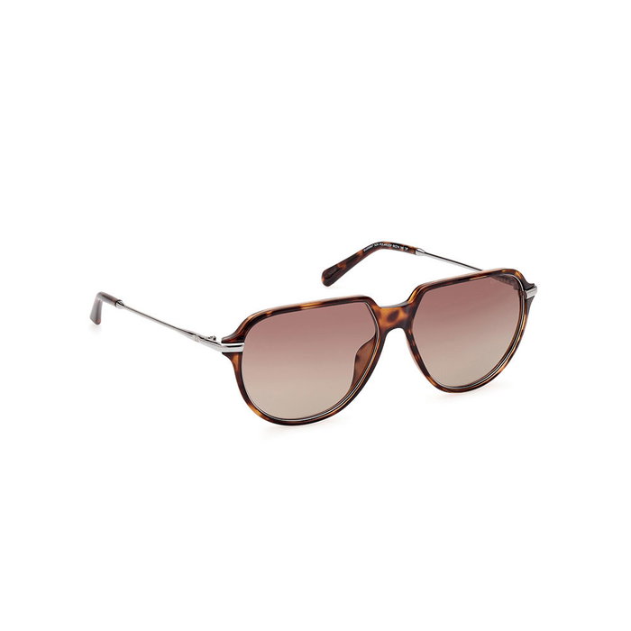 Guess Gafas de Sol Aviador Hombre GU00067 - Lentes Marrón Polarizadas