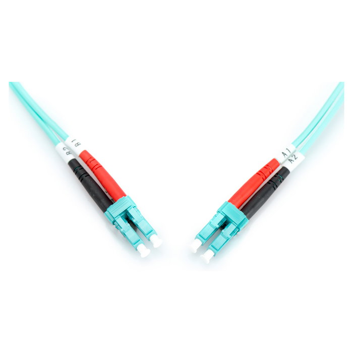 Digitus Cable de conexión de fibra óptica LC a LC Multimodo OM3 2m