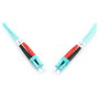 Digitus Cable de conexión de fibra óptica LC a LC Multimodo OM3 2m