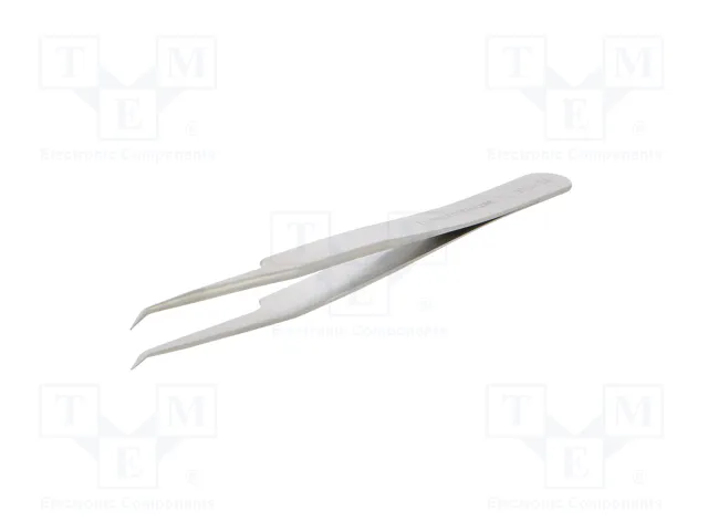 LINDSTRÖM Pinza acodada de 115 mm para trabajos de precisión