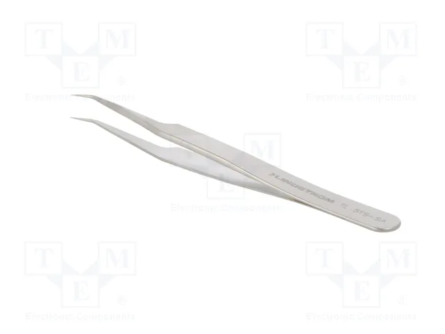 LINDSTRÖM Pinza acodada de 115 mm para trabajos de precisión