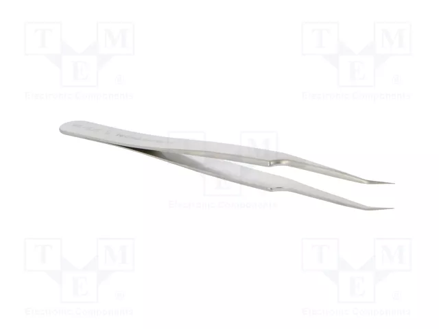 LINDSTRÖM Pinza acodada de 115 mm para trabajos de precisión