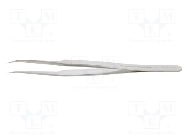 LINDSTRÖM Pinza acodada de 115 mm para trabajos de precisión