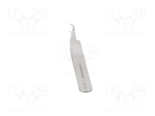 LINDSTRÖM Pinza acodada de 115 mm para trabajos de precisión