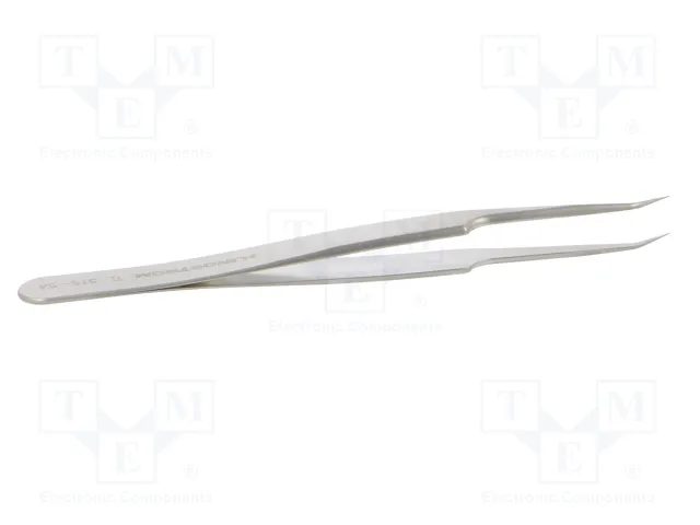 LINDSTRÖM Pinza acodada de 115 mm para trabajos de precisión