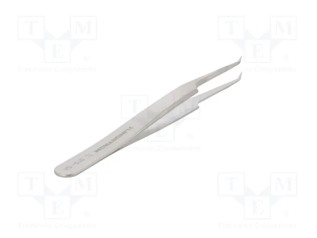 LINDSTRÖM Pinza acodada de 115 mm para trabajos de precisión