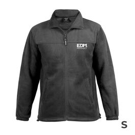 Edm Chaqueta Polar Fleece 280g/m² Negra Talla S