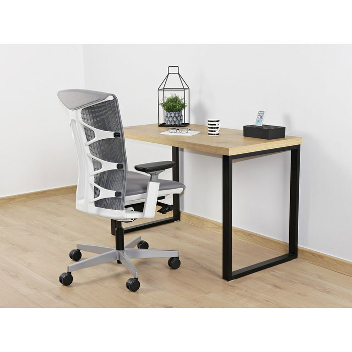 Escritorio Unique TEO CTB-002 Marrón Negro 120 x 75,5 x 60 cm Escritorio Unique TEO CTB-002 Marrón Negro 120 x 75,5 x 60 cm