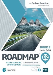 LONGMAN, ROADMAP B2 FLEXI EDITION COURSE BOOK 2 WITH EBOOK AND ONLINE PRACTICE AC