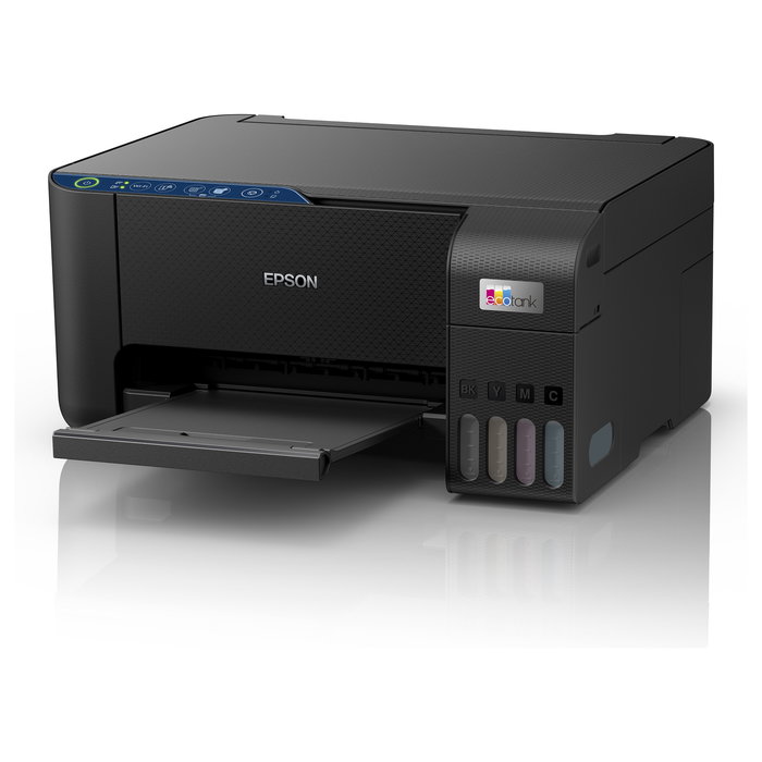 Epson EcoTank ET-2861 MFP - Impresora de Tinta a Color, WiFi, USB, 10ppm, Imprime 100 Hojas A4, Negra