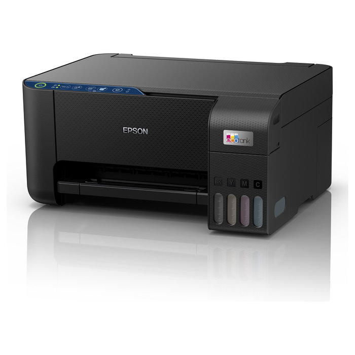 Epson EcoTank ET-2861 MFP - Impresora de Tinta a Color, WiFi, USB, 10ppm, Imprime 100 Hojas A4, Negra