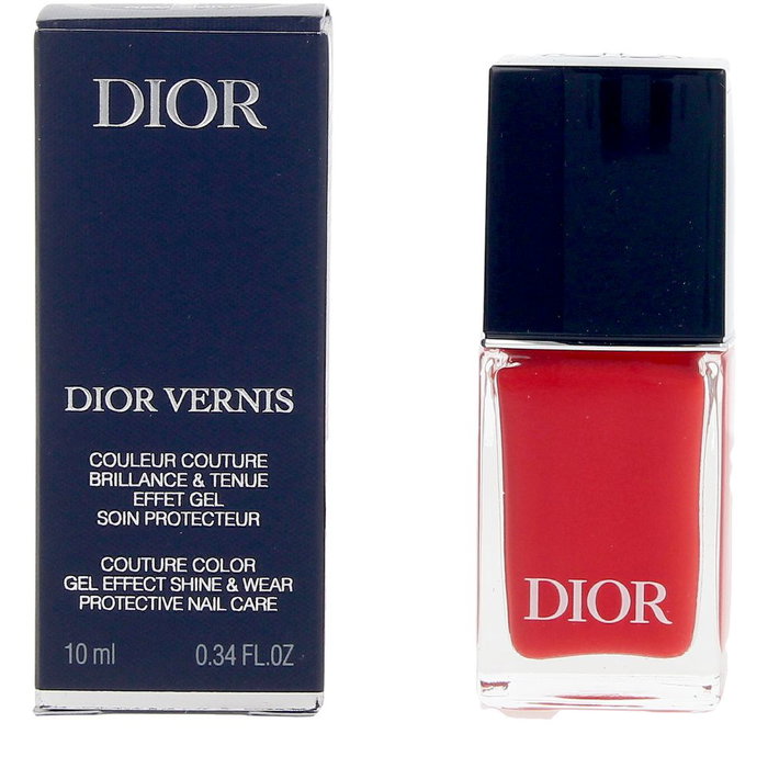 Dior Vernis Nail Lacquer Esmalte de Uñas #080 10 ml - Acabado Efecto Gel y Brillante, Larga Duración