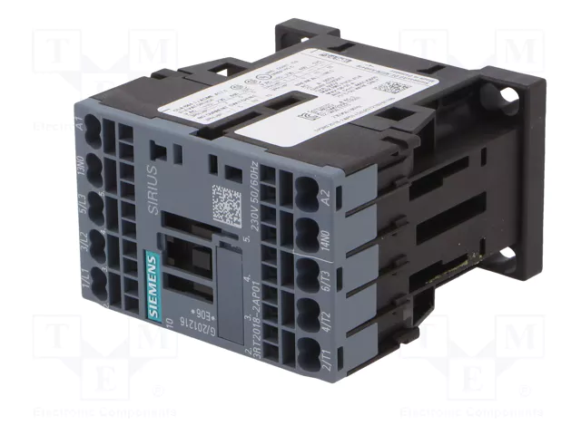 SIEMENS 3RT2018-2AP01 Contactor 3-polar 17A 230VAC SIEMENS 3RT2018-2AP01 Contactor 3-polar 17A 230VAC